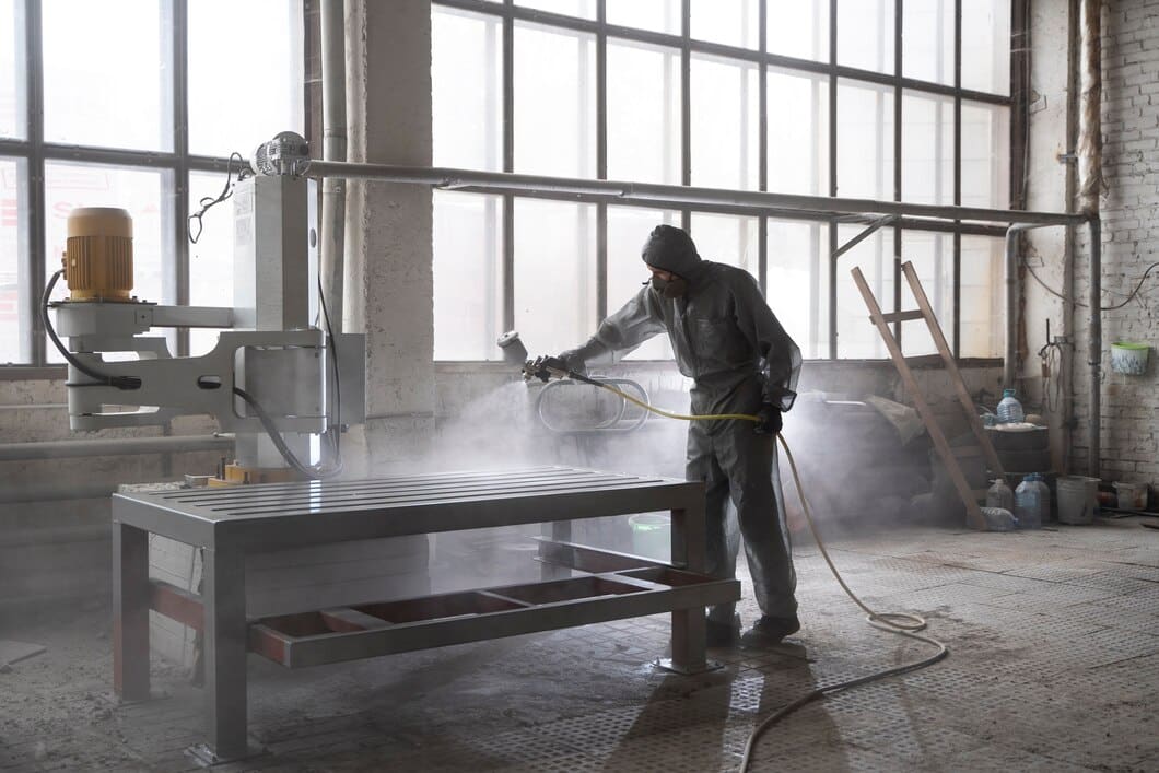 Sandblasting